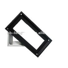 NEW matt black aluminium solar frame